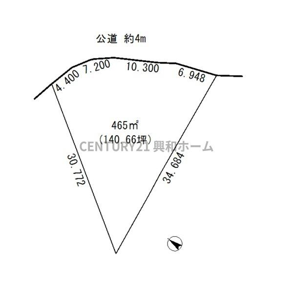 愛知郡東郷町大字諸輪字北木戸西の土地