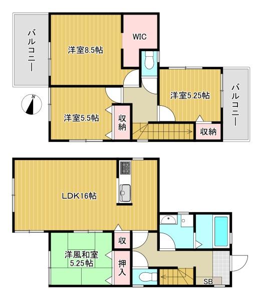 長岡京市今里川原　新築戸建