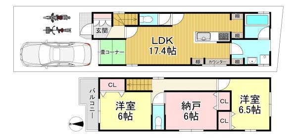 新築戸建　長岡京市馬場1丁目