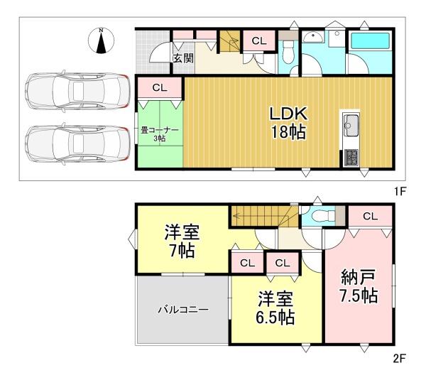 新築戸建　大山崎下植野第3　1号棟