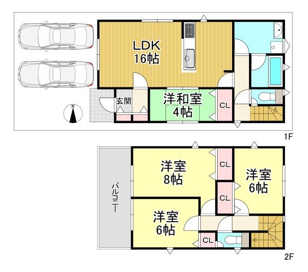 新築戸建　大山崎下植野第3　2号棟