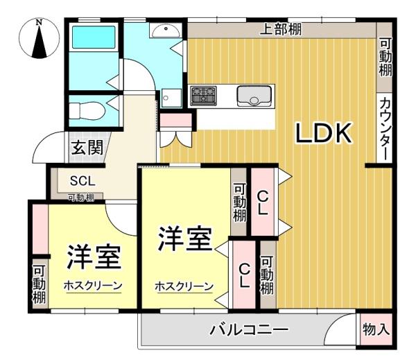 中古マンション　長岡京市竹の台C1棟