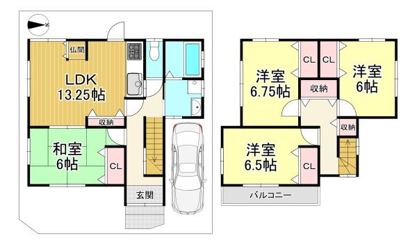 長岡京市友岡1丁目