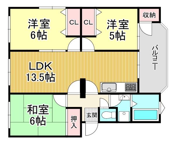 中古マンション　ハイム長岡A棟