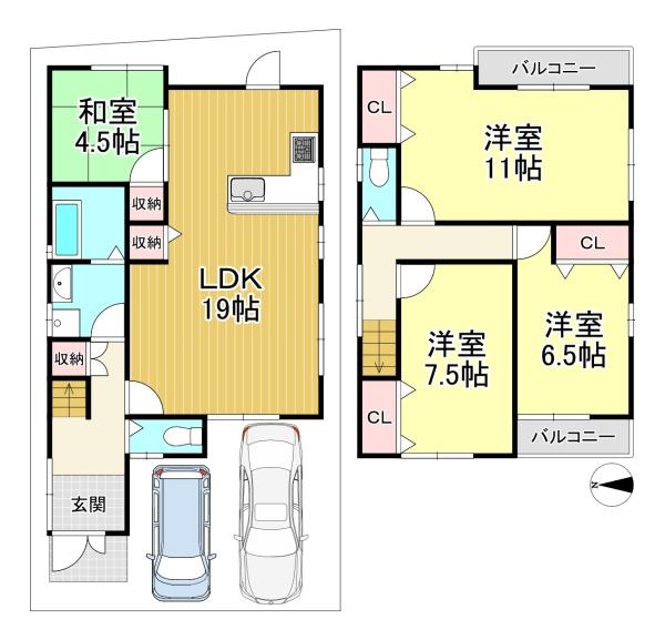中古戸建　伏見区久我御旅町