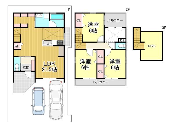 新築戸建　西京区大原野西境谷町3丁目