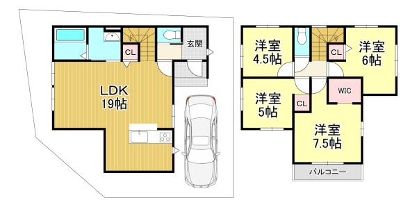 新築戸建　南区久世大築町4号地