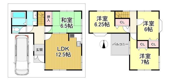 京都市伏見区久我西出町の中古一戸建て
