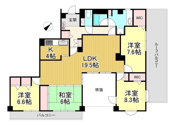 中古マンション　ローズヴィラ長岡京