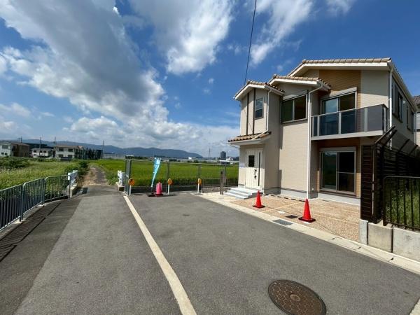 新築戸建 伏見区久我御旅町31期17号地(前面道路含む現地写真)
