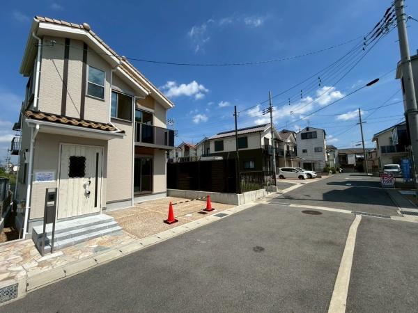 新築戸建 伏見区久我御旅町31期17号地(前面道路含む現地写真)