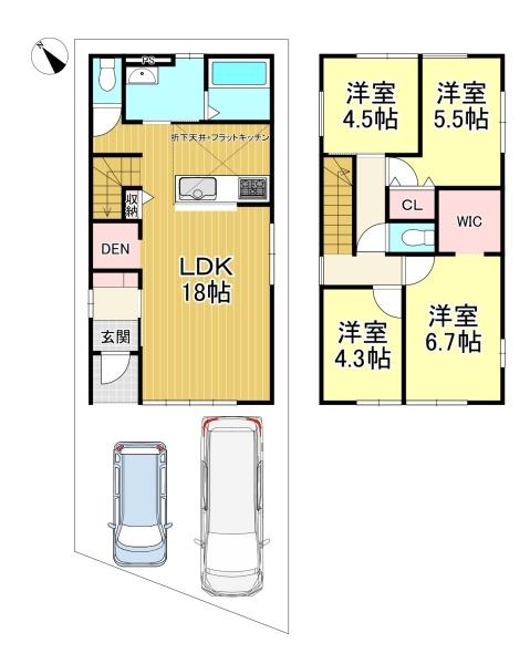 新築戸建　伏見区淀生津町1期1棟