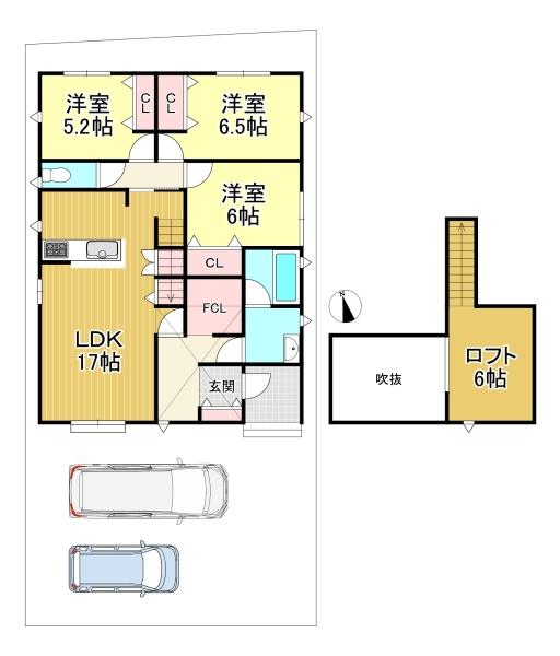 新築戸建　京都市伏見区淀樋爪町第7　1号棟