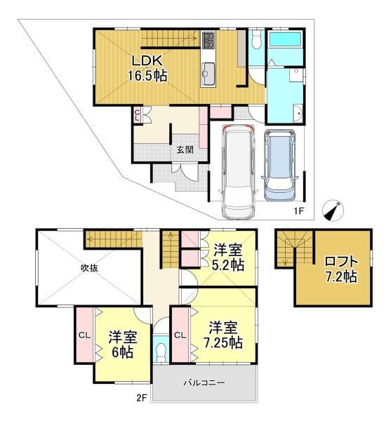 未入居戸建　伏見区羽束師古川町