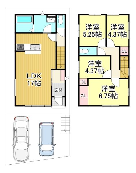 新築戸建　向日市寺戸町新田1期7号地