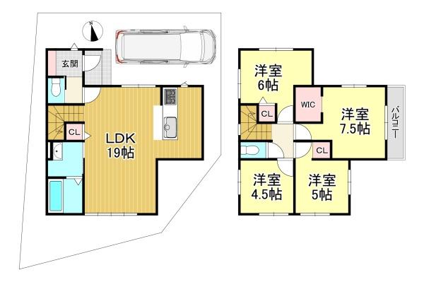 新築戸建　南区久世大築町2期4号地