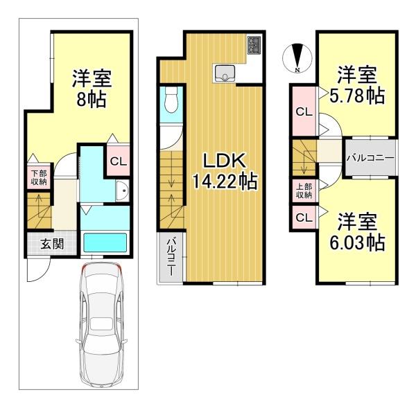 新築戸建　伏見区羽束師菱川町