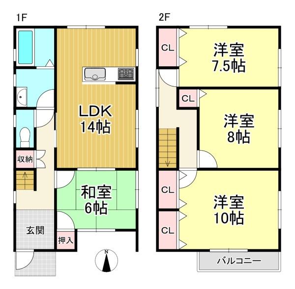 中古戸建　伏見区久我石原町