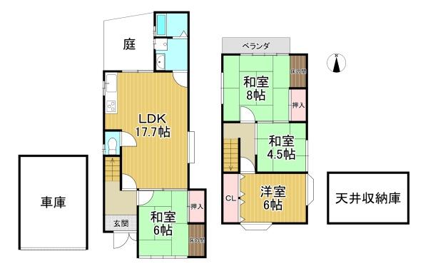 中古戸建　京都市西京区樫原下ノ町
