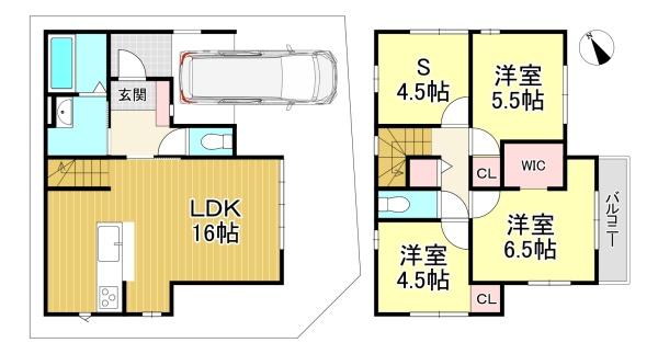 新築戸建 伏見区淀下津町1期20号地