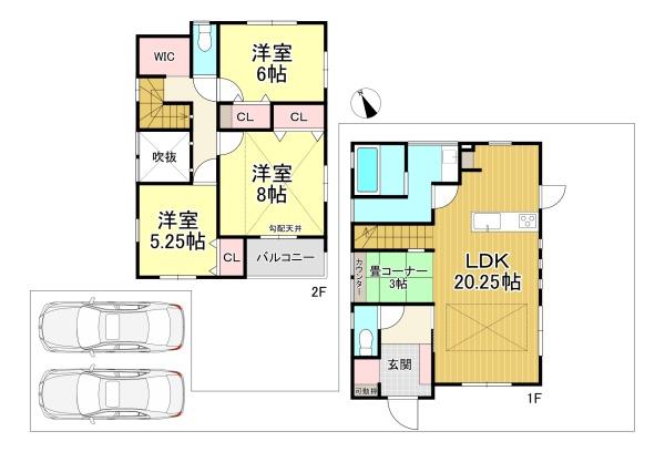 新築戸建　乙訓郡大山崎町大山崎堀尻2号棟