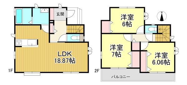 新築戸建　長岡京滝ノ町2丁目A棟