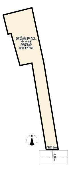 売土地　向日市物集女町堂ノ前