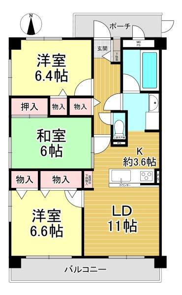グランド日光ハイツ西向日