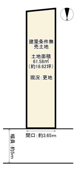 売土地　向日市寺戸町七ノ坪