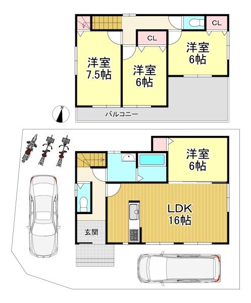 未入居戸建　西京区大原野上里男鹿町