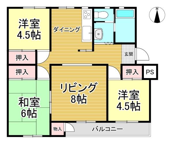 長岡天神ハイツ５号棟