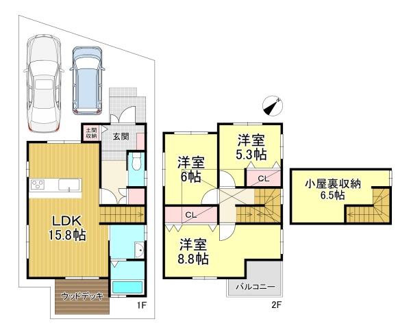 未入居戸建　伏見区羽束師古川町24号地