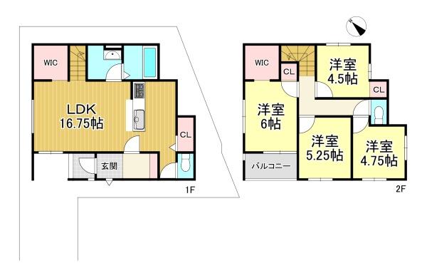 新築戸建　西京区桂池尻町2期2号地
