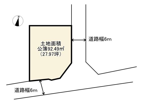 売土地 長岡京市長法寺力池3号地