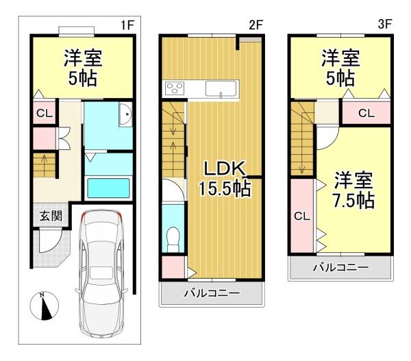 新築戸建　南区吉祥院春日町