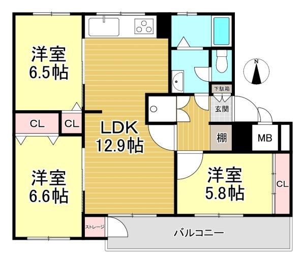 メゾン神足2号棟