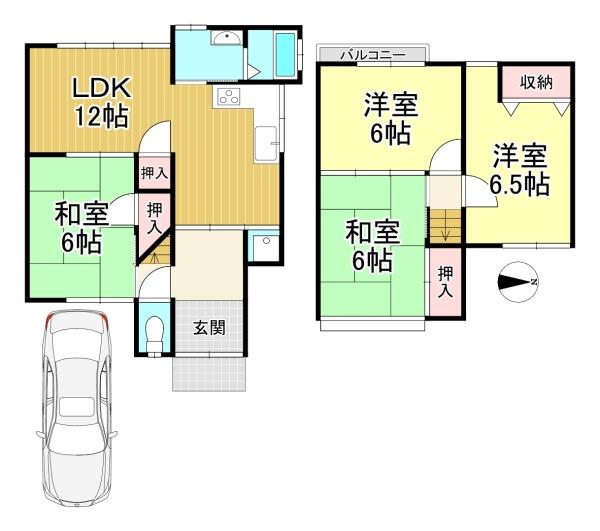 中古戸建 西京区樫原上池田町
