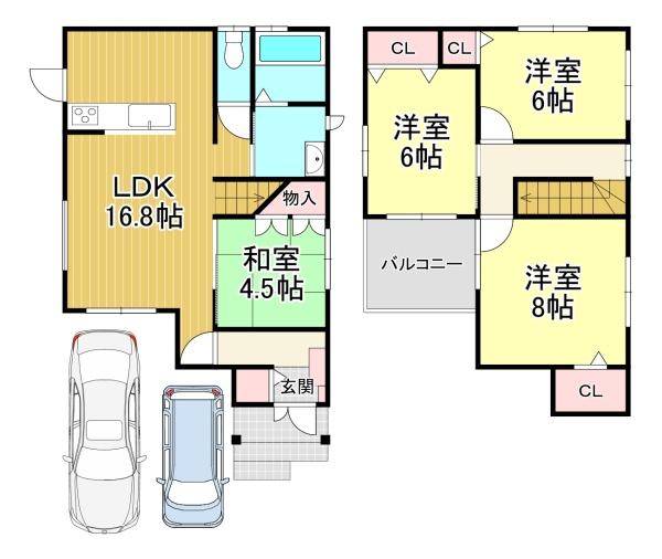 中古戸建　伏見区羽束師菱川町