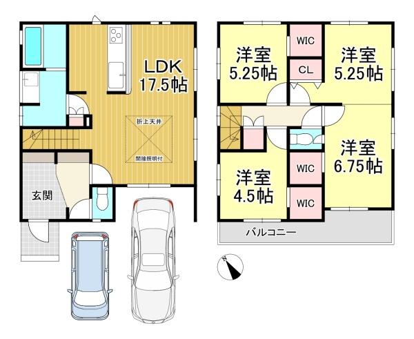 新築戸建　乙訓郡大山崎町大山崎鏡田
