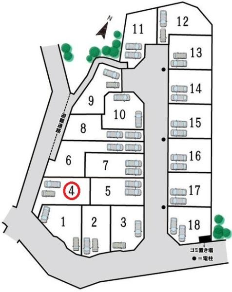 新築戸建　長岡京市長法寺力池4号地