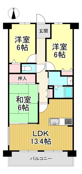 中古マンション　長岡京グリーンマンション