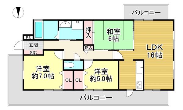 サンマンションアトレ東向日　701号室