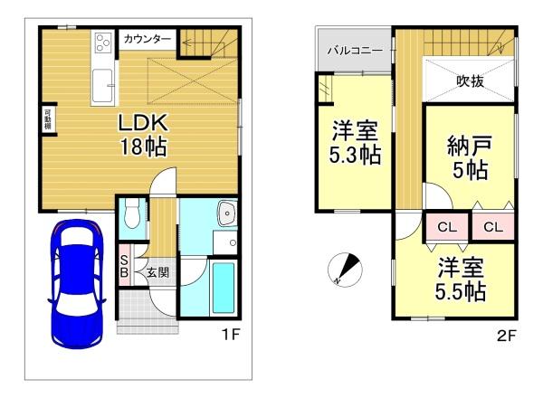 新築戸建　向日市寺戸町大牧