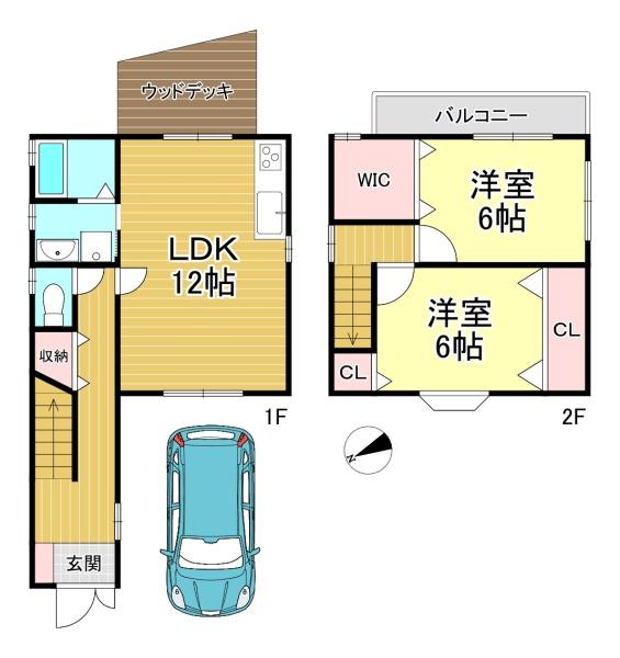中古戸建　長岡京市井ノ内北内畑