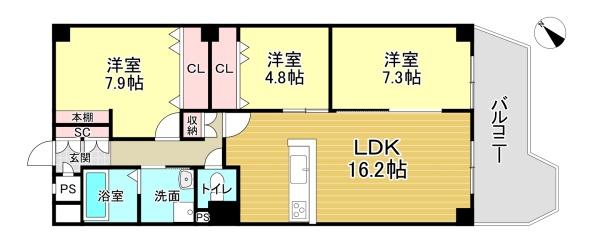中古マンション　イトーピア向日マンションA棟