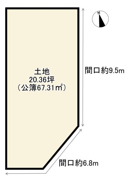 伏見区淀生津町　建築条件付土地