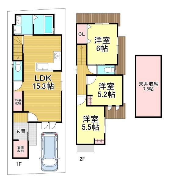 向日市上植野町山ノ下　新築戸建