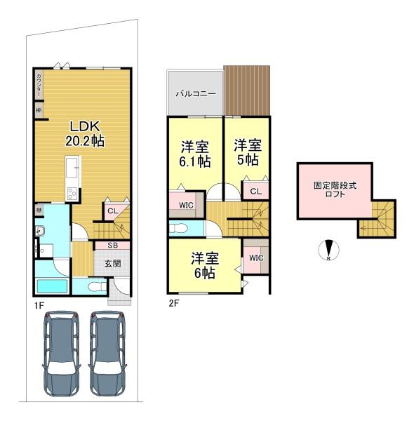 伏見区久我本町　新築戸建