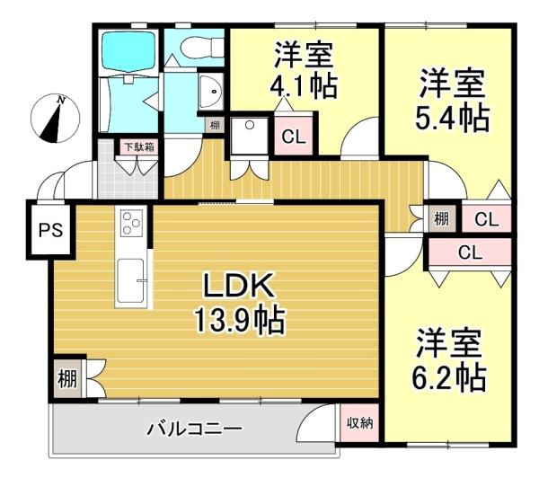 長岡天神ハイツ8号棟