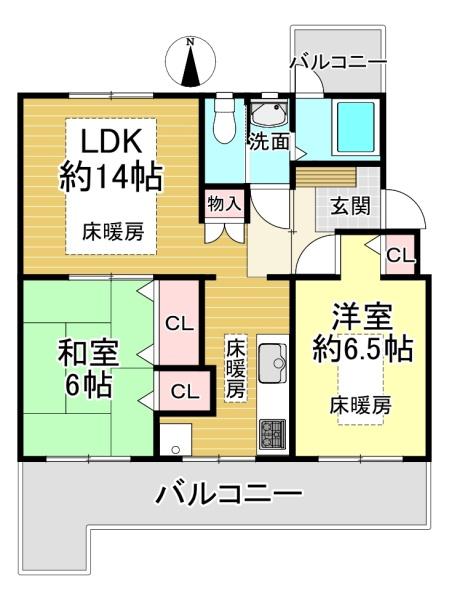 円明寺ヶ丘団地　B棟